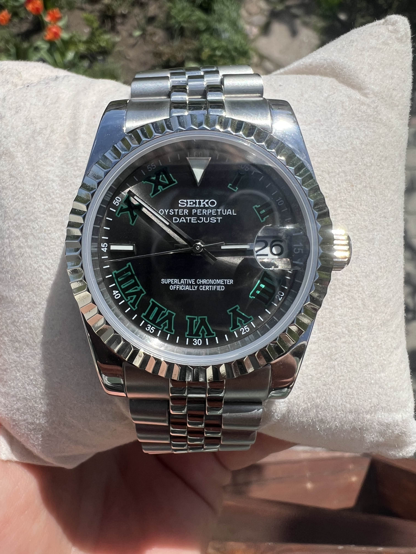 Seiko Mod Wimbelton dial
