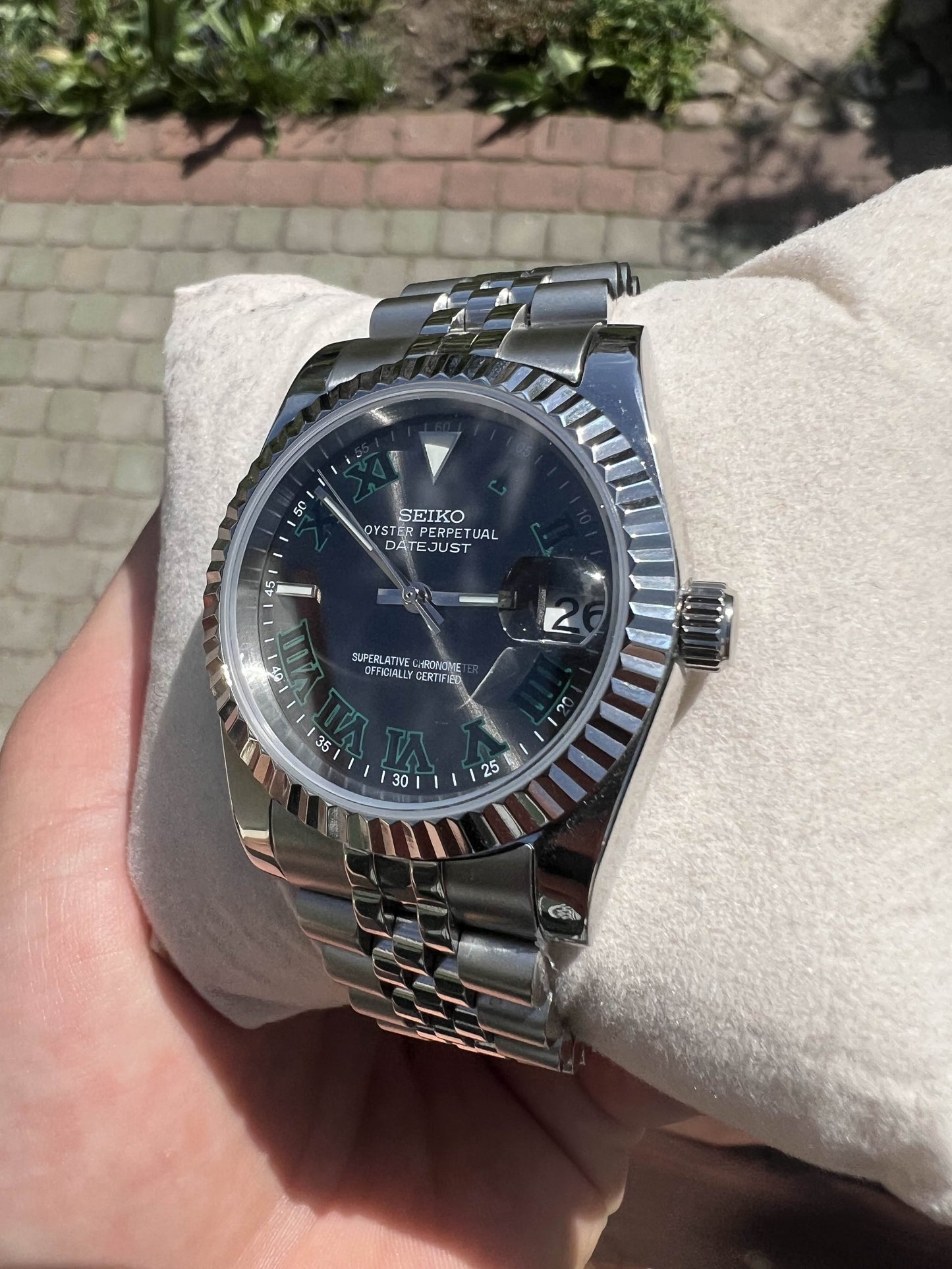 Seiko Mod Wimbelton dial